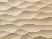 Adze Carved Birch 3-Layer Panel