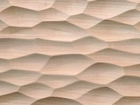 Adze Carved Cherry 3-Layer Panel