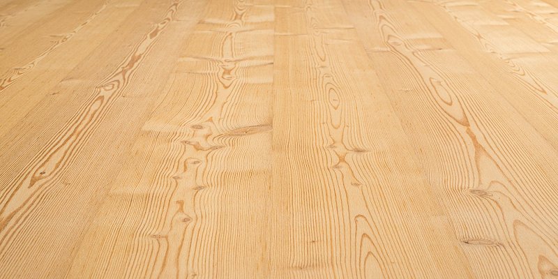 Antique Larch Triply Three-Layer Panels: 131mm strips - Perspective view