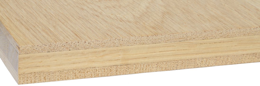 European Oak edge-glued panels